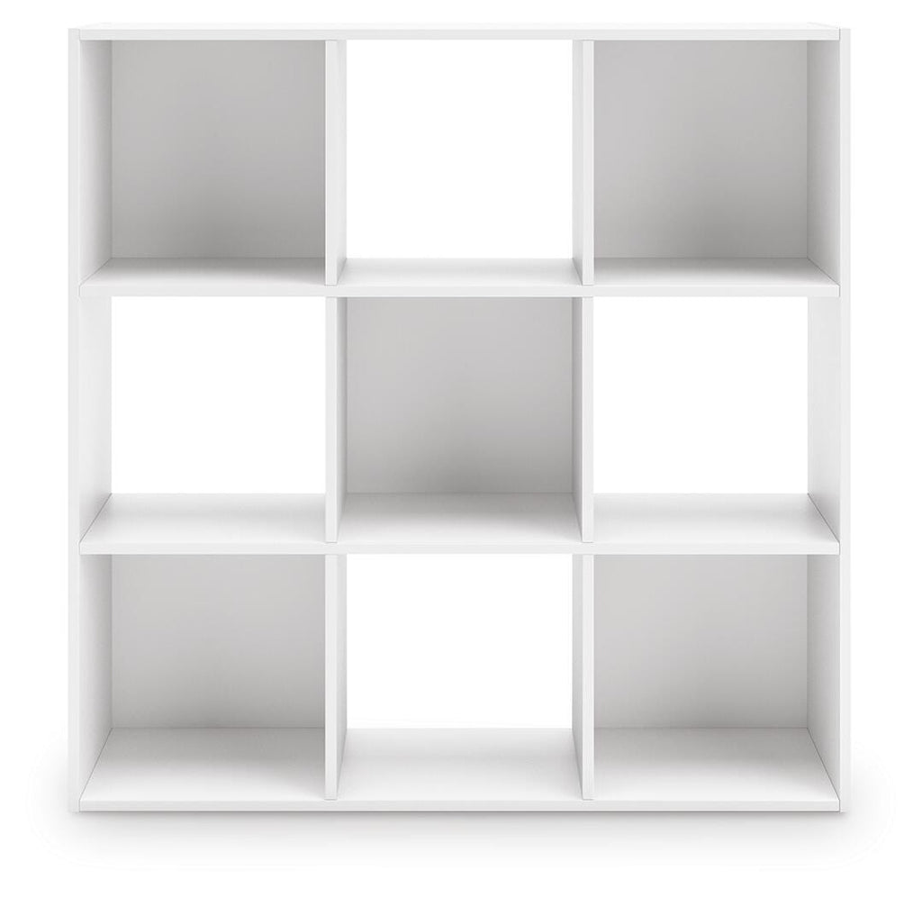 Onita Nine Cube Organizer in White, front view