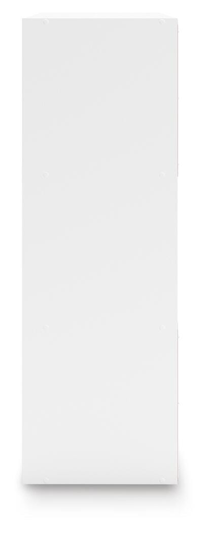 Onita Nine Cube Organizer in White, alternate side view
