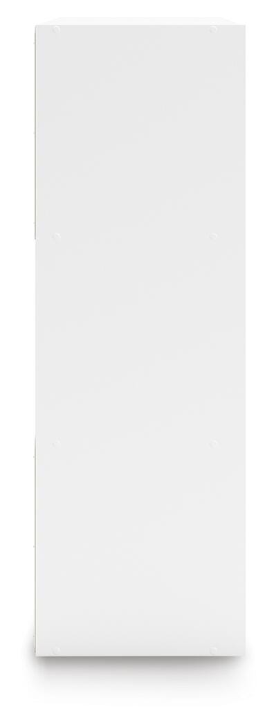Onita Nine Cube Organizer in White, side view