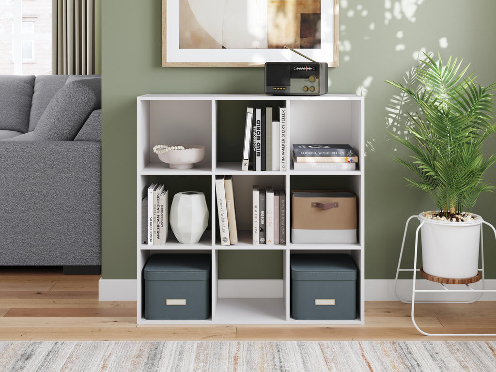 Onita Nine Cube Organizer in White, alternate view 3