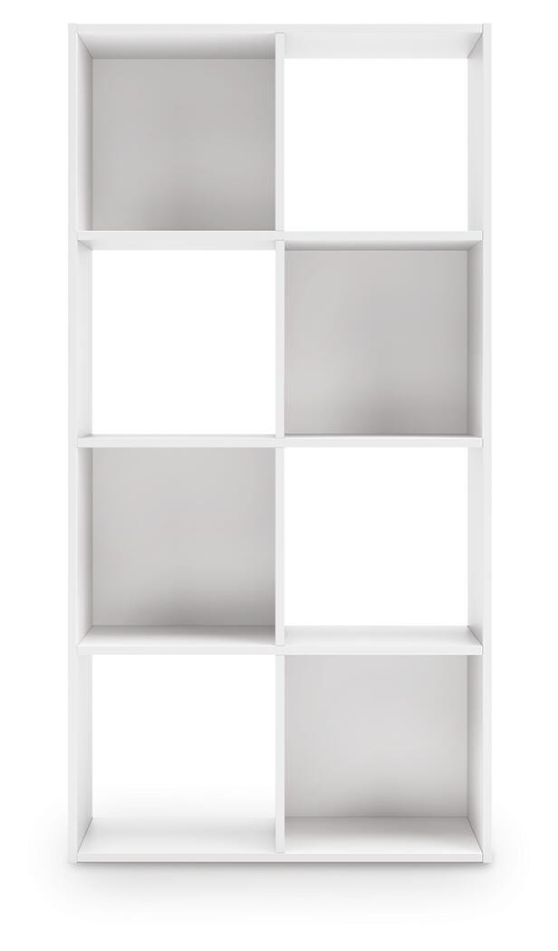 Onita Eight Cube Organizer in White, front view