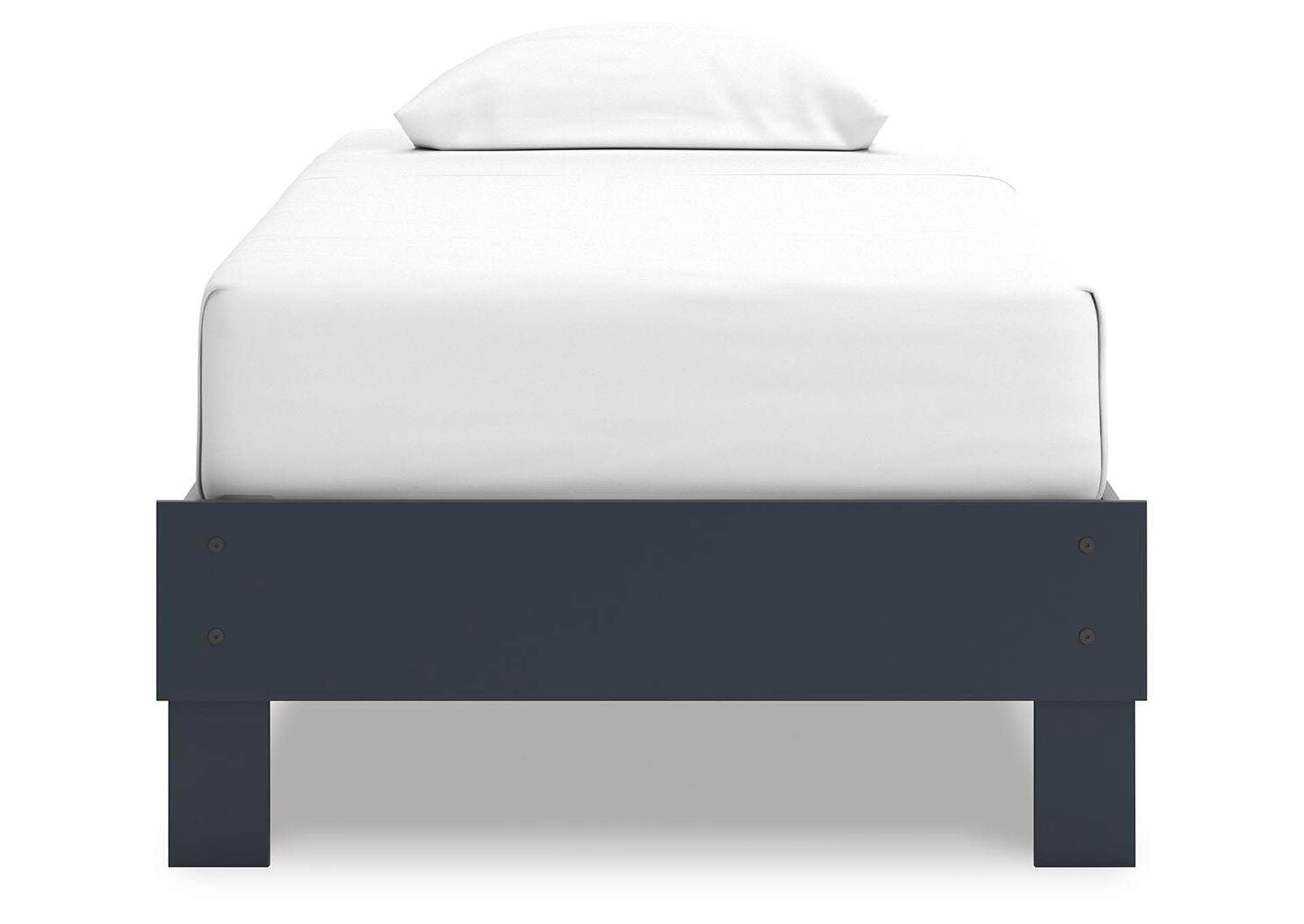 Simmenfort Twin Platform Bed, Dresser and Nightstand front view
