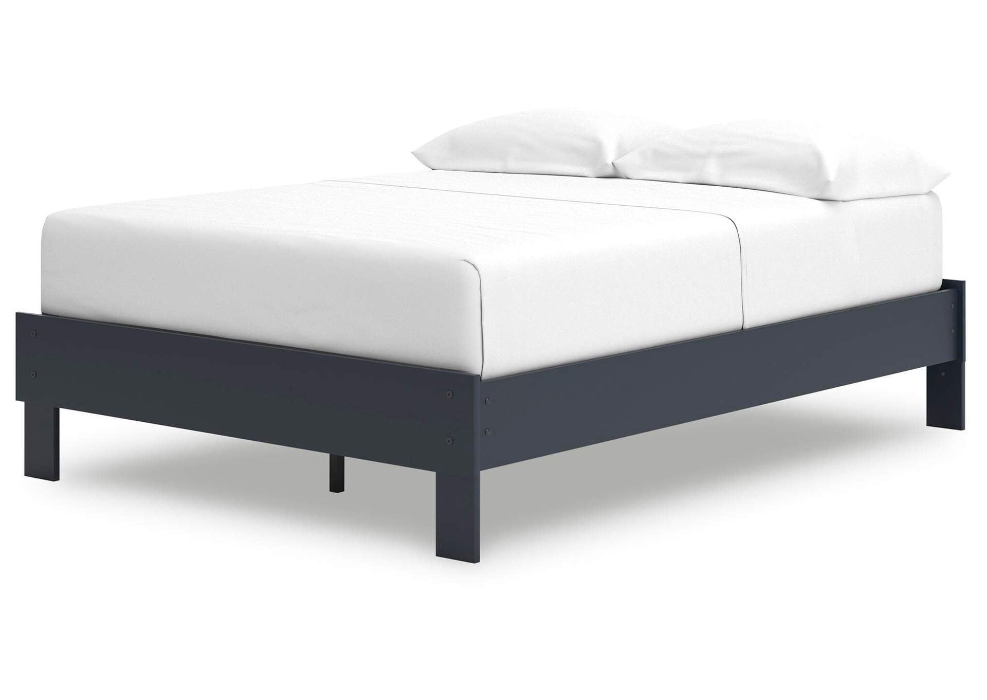 Simmenfort Full Platform Bed, Dresser, Chest and 2 Nightstands angled view