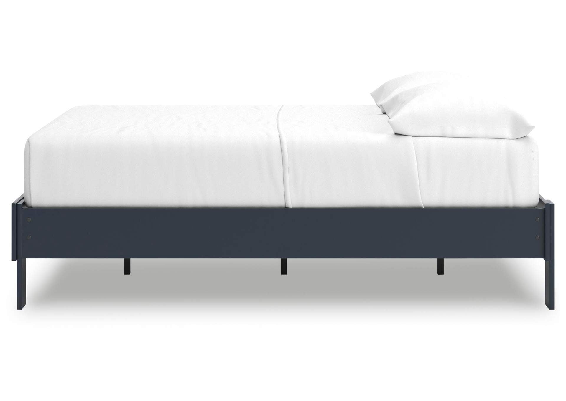 Simmenfort Full Platform Bed, Dresser, Chest and 2 Nightstands side view