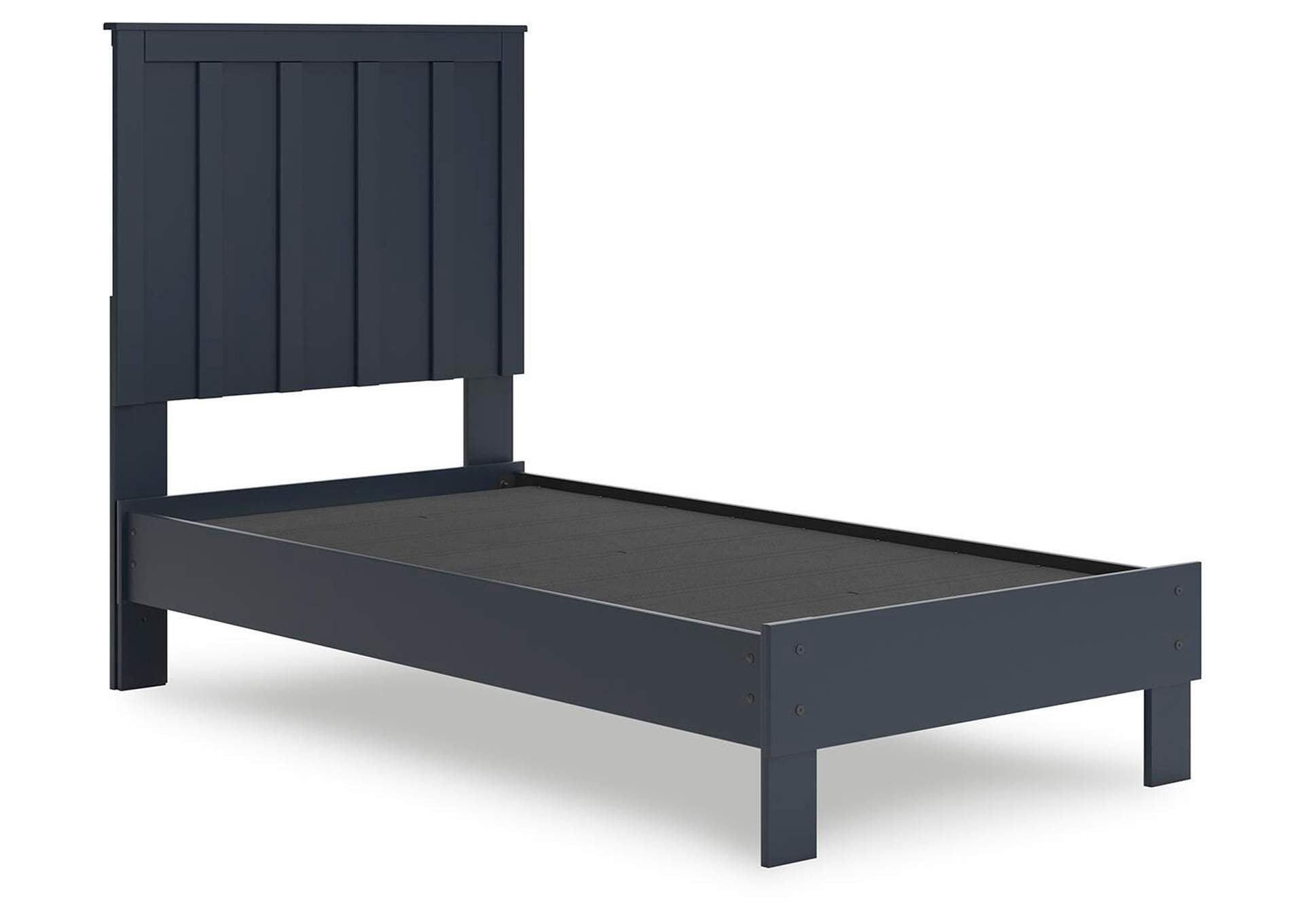 Simmenfort Twin Panel Headboard, Dresser and Nightstand angled view