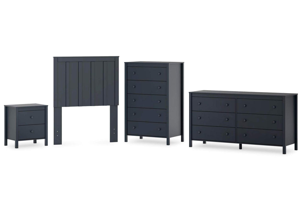Simmenfort Twin Panel Headboard, Dresser, Chest and Nightstand