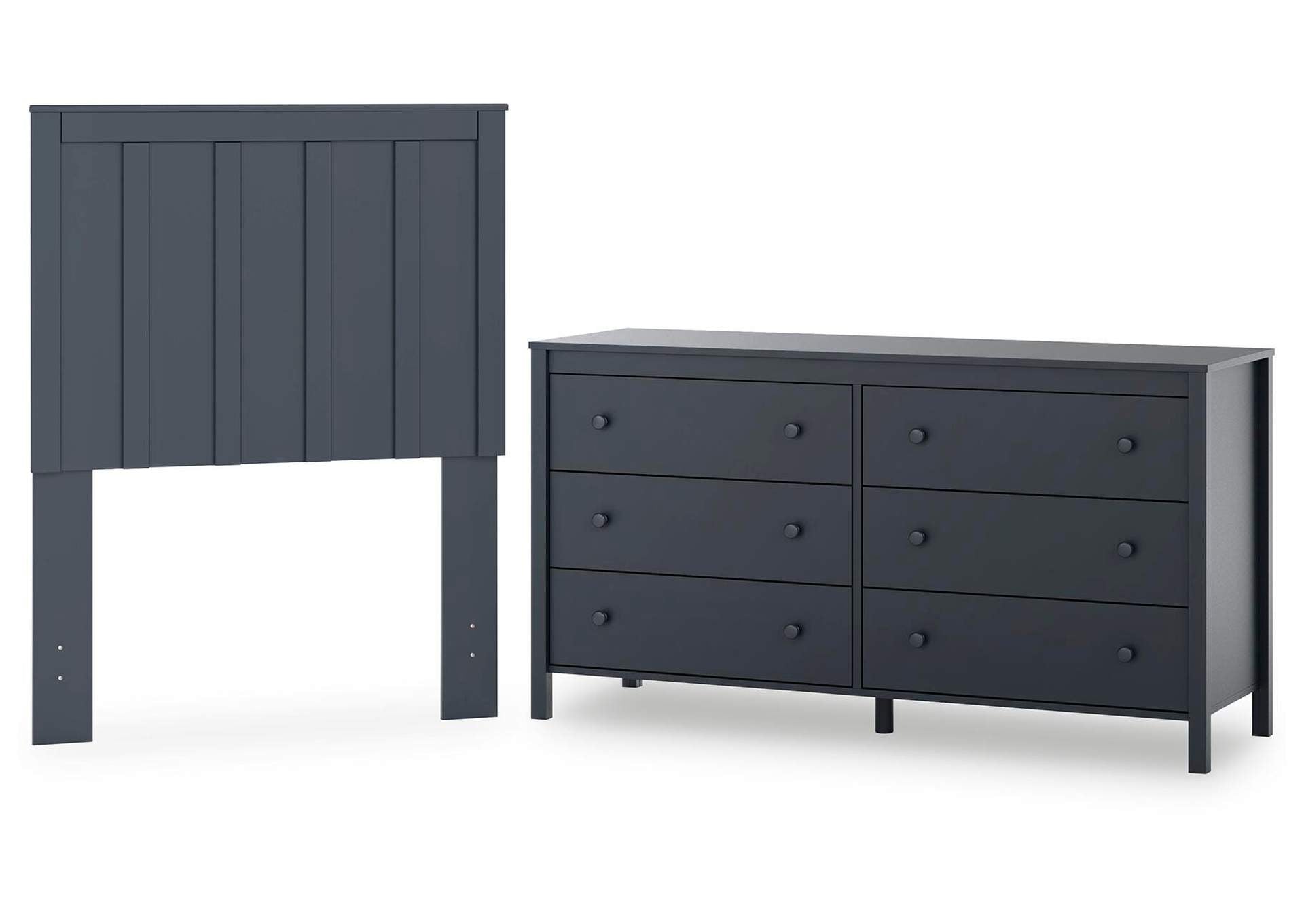 Simmenfort Twin Panel Headboard and Dresser