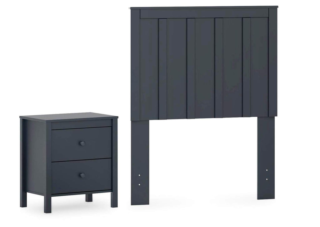 Simmenfort Twin Panel Headboard and Nightstand
