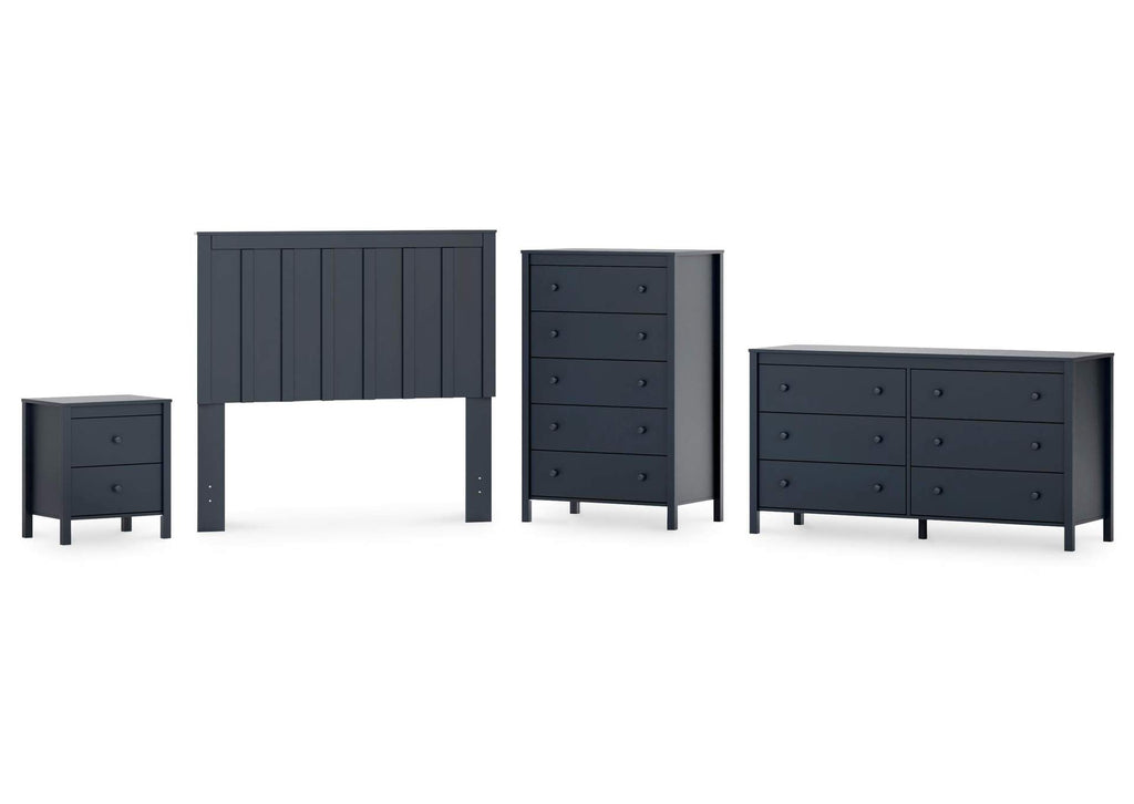Simmenfort Full Panel Headboard, Dresser, Chest and Nightstand