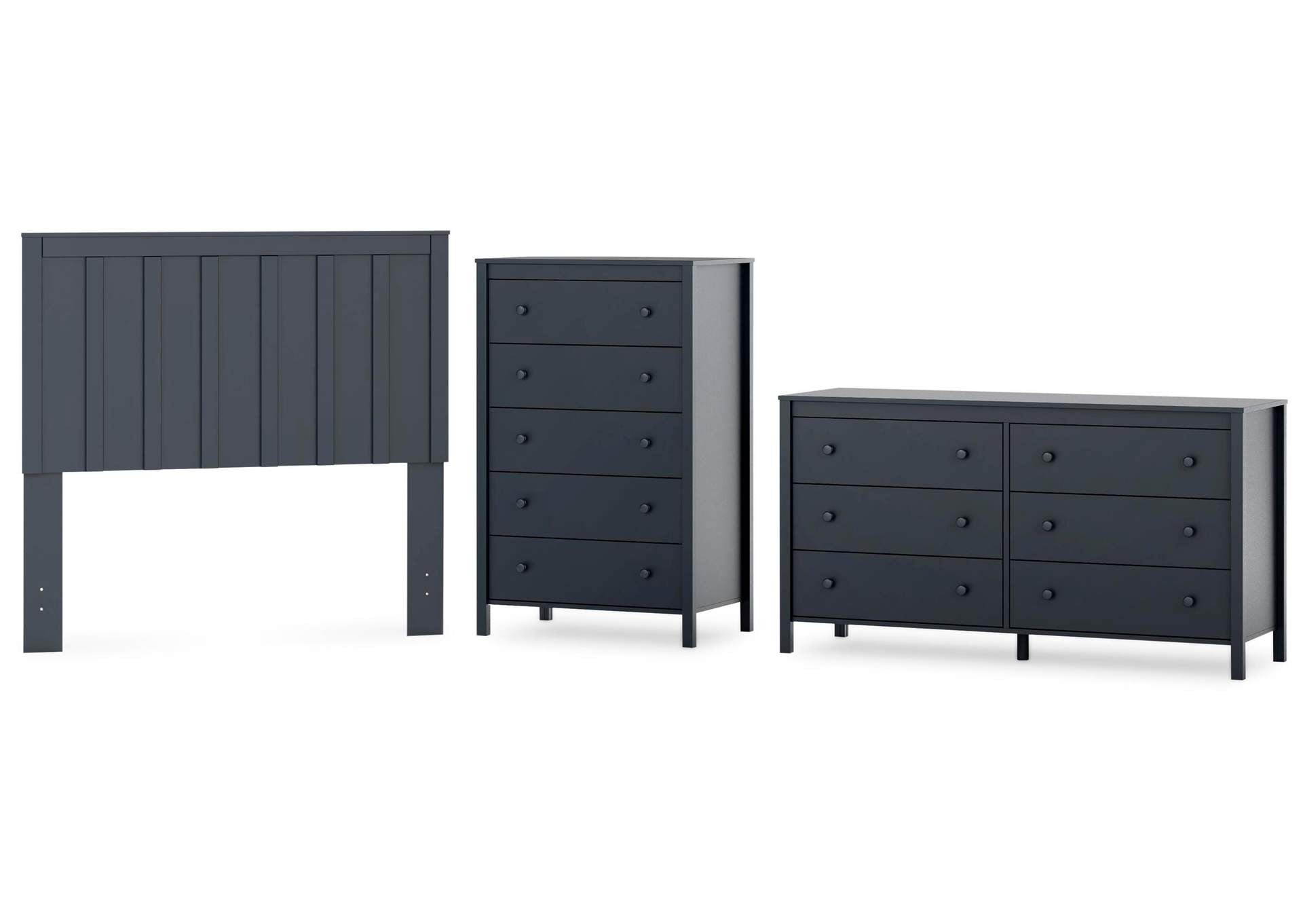 Simmenfort Full Panel Headboard, Dresser and Chest
