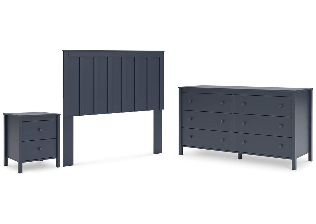 Simmenfort Full Panel Headboard, Dresser and Nightstand