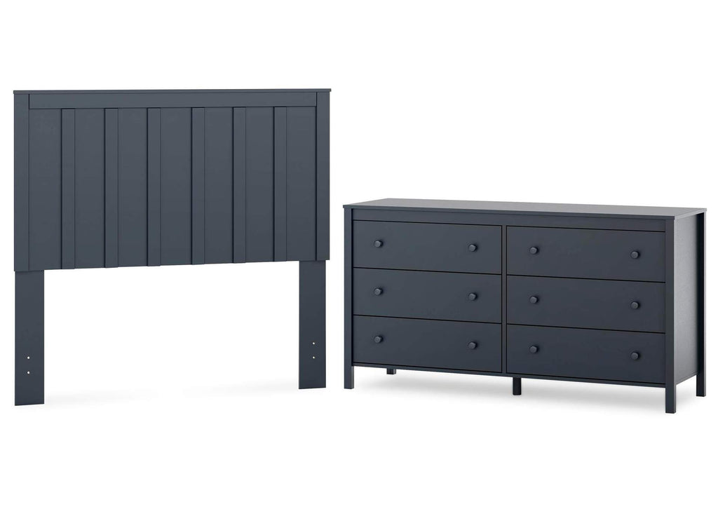 Simmenfort Full Panel Headboard and Dresser