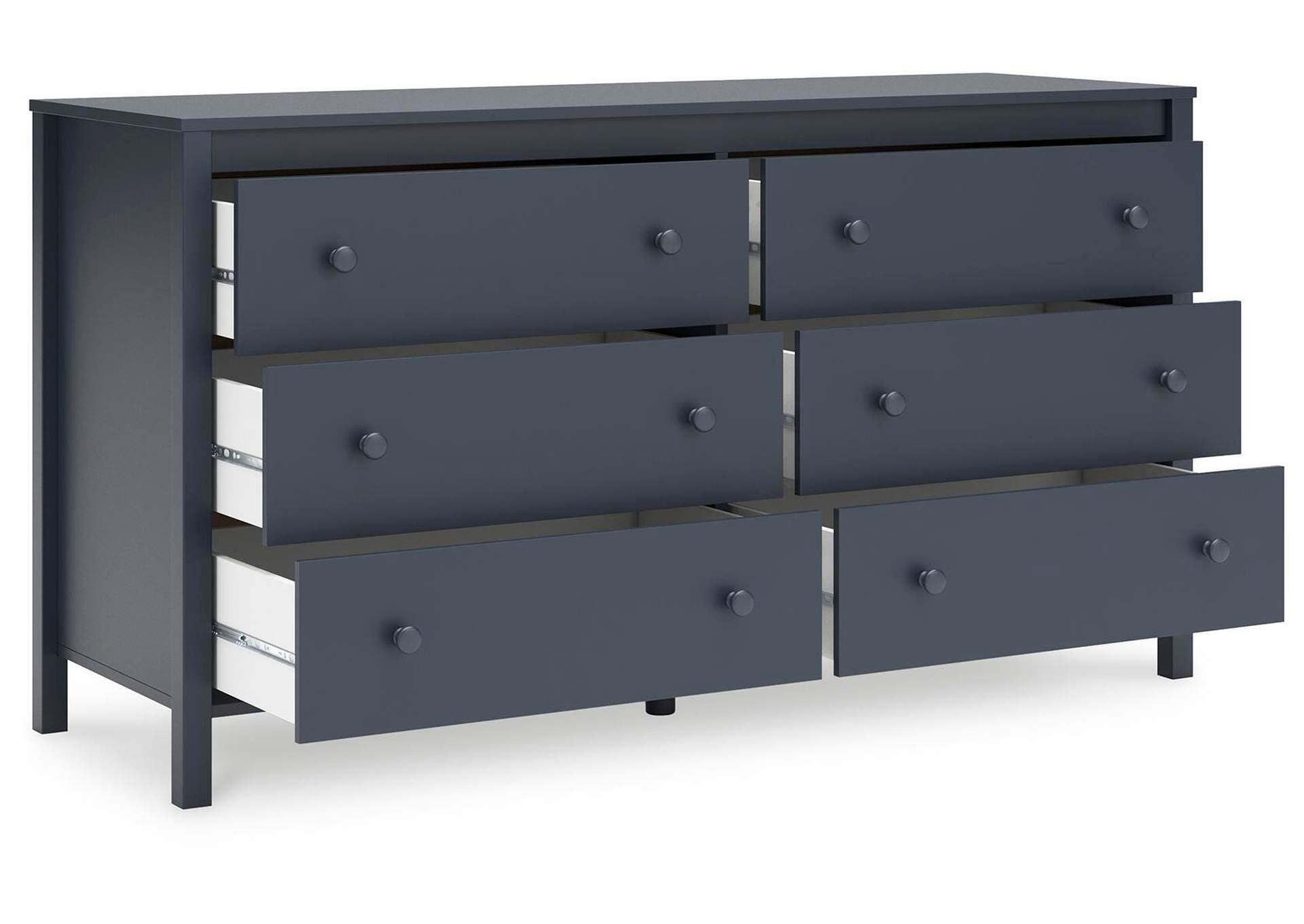 Simmenfort Twin Panel Headboard, Dresser and Nightstand angled view