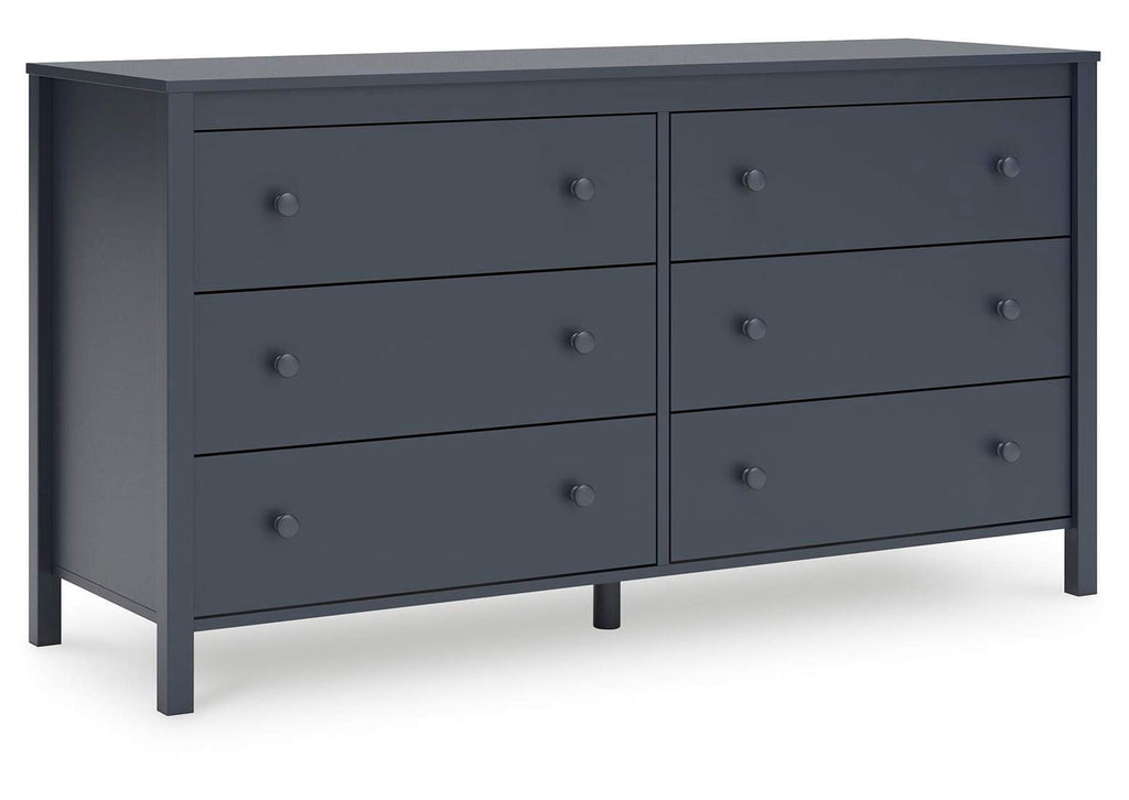 Simmenfort Full Panel Headboard, Dresser and Nightstand angled view
