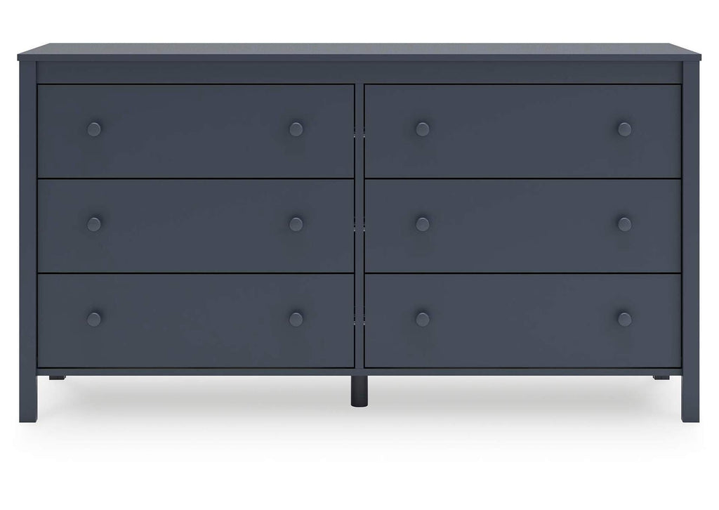Simmenfort Twin Panel Headboard, Dresser and Nightstand front view