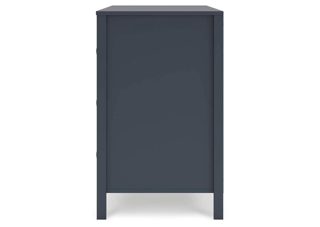 Simmenfort Twin Platform Bed, Dresser and Nightstand side view