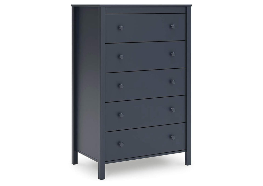 Simmenfort Full Panel Headboard, Dresser and Chest angled view