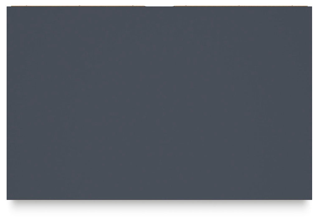 Simmenfort Chest of Drawers in Navy Blue, top view