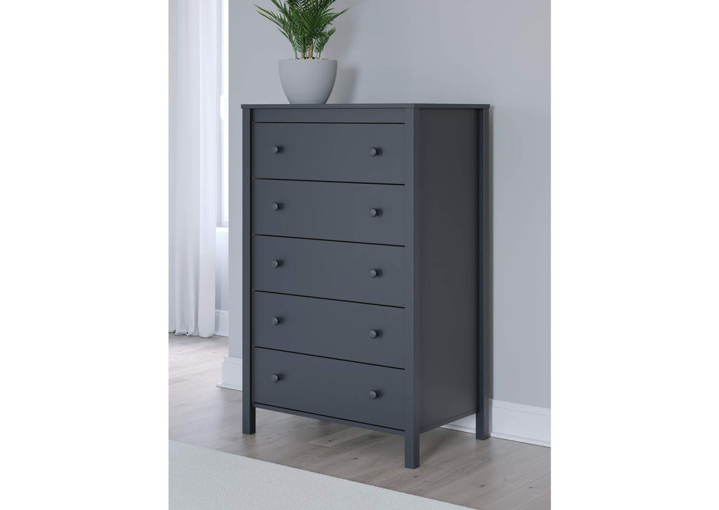 Simmenfort Twin Panel Headboard, Dresser and Chest