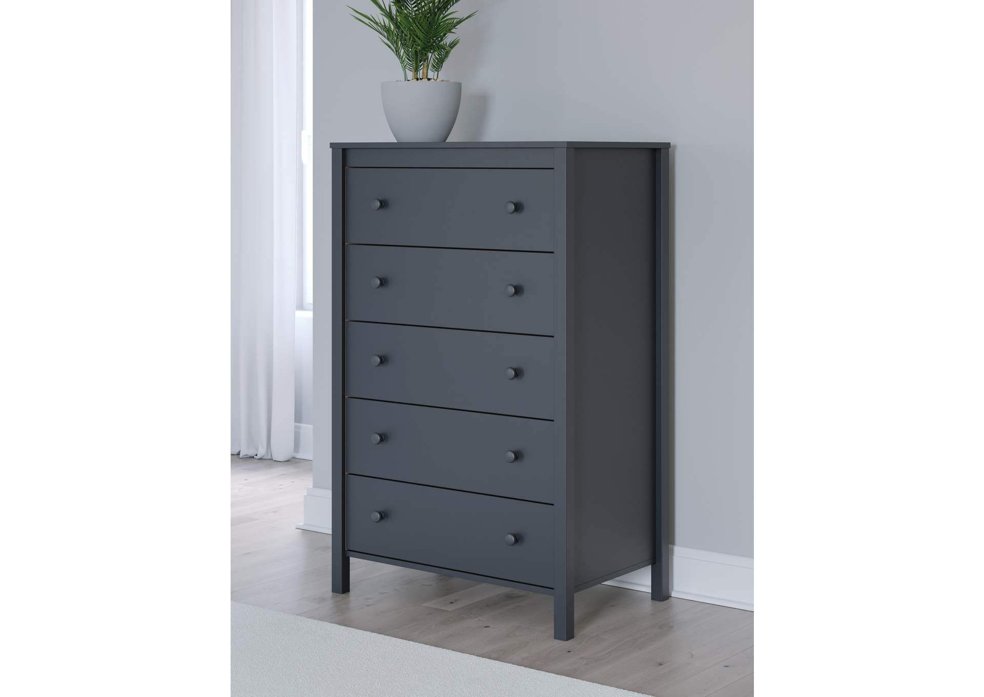 Simmenfort Twin Panel Headboard, Dresser and Chest