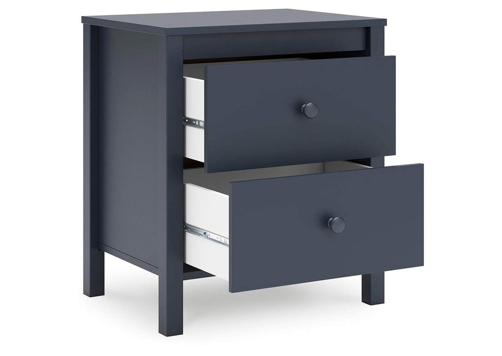 Simmenfort Full Panel Headboard, Dresser and Nightstand angled view