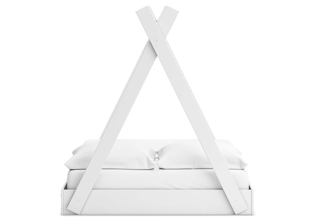 Hallityn Full Tent Bed, Dresser and Nightstand
