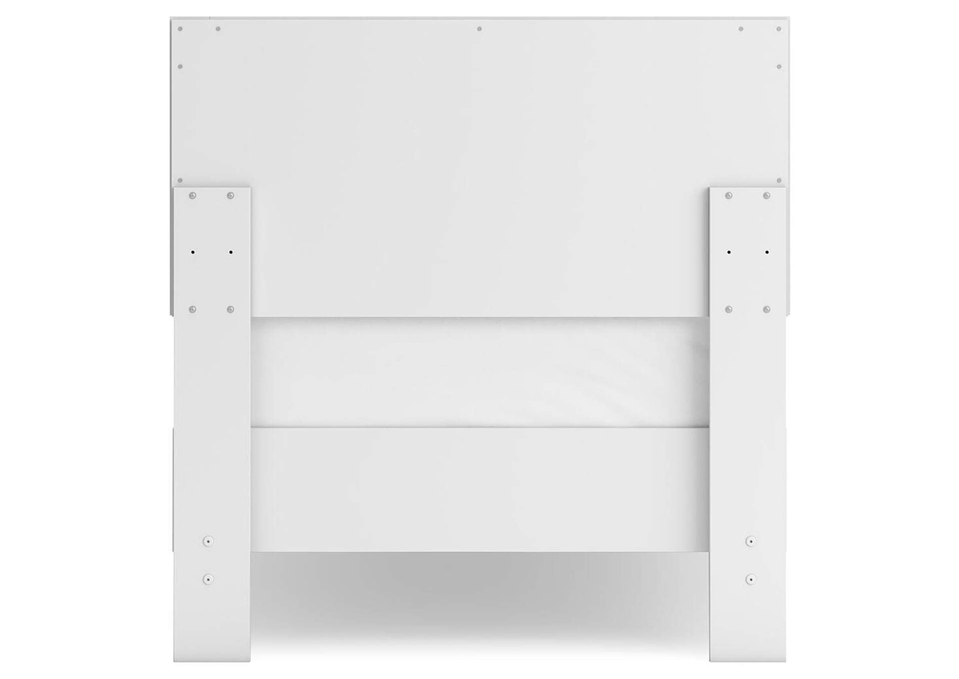 Hallityn Twin Panel Platform Bed