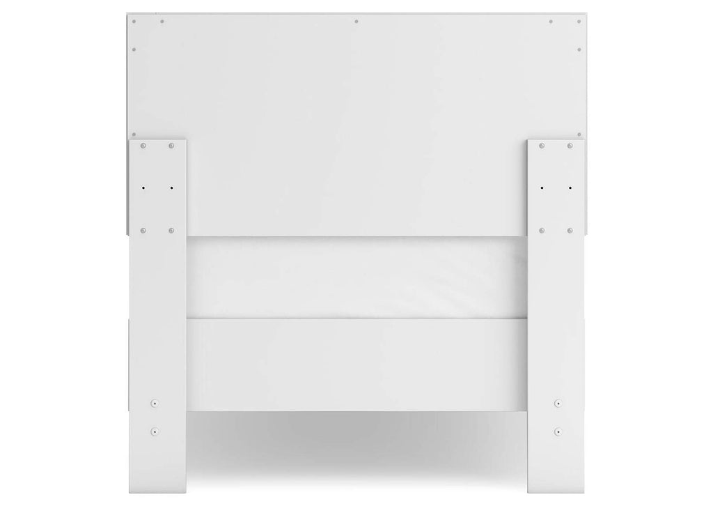 Hallityn Twin Panel Headboard, Dresser and 2 Nightstands