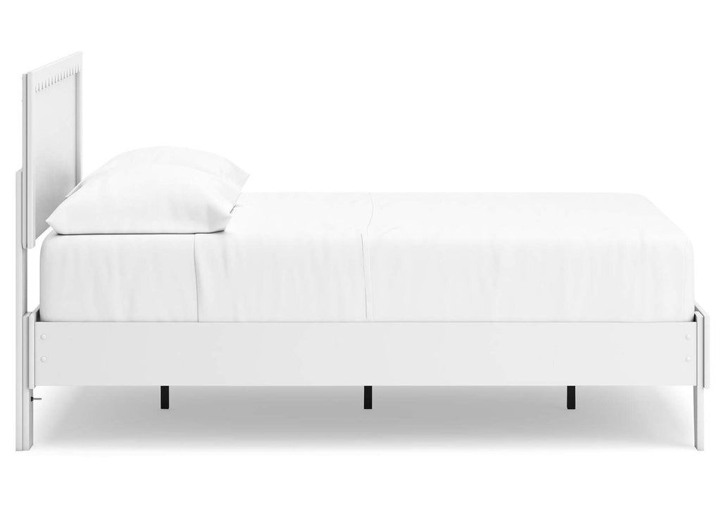 Hallityn Full Panel Platform Bed, Dresser, Chest and 2 Nightstands side view