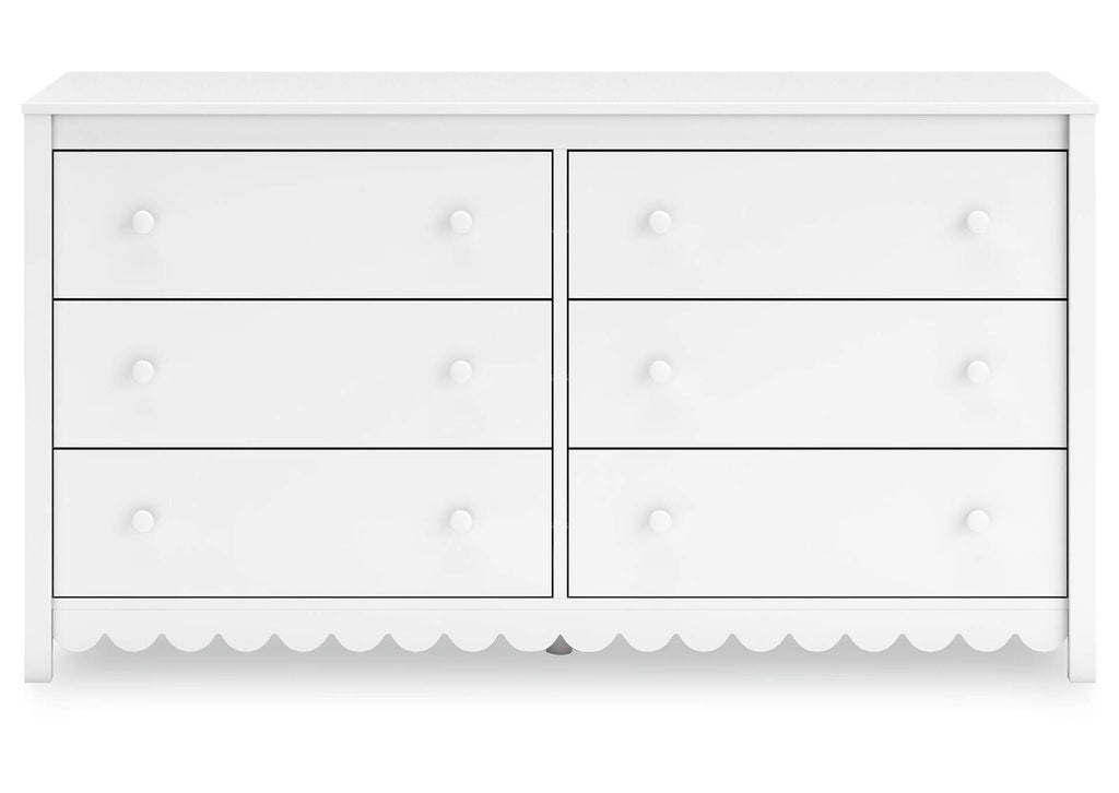 Hallityn Full Panel Headboard, Dresser and Nightstand front view