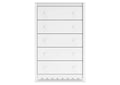 Hallityn Twin Panel Platform Bed, Dresser and Chest
