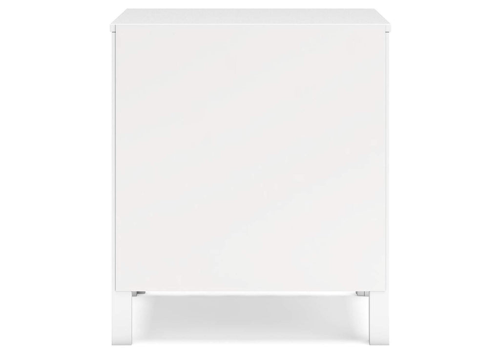 Hallityn Twin Panel Platform Bed, Dresser and Nightstand