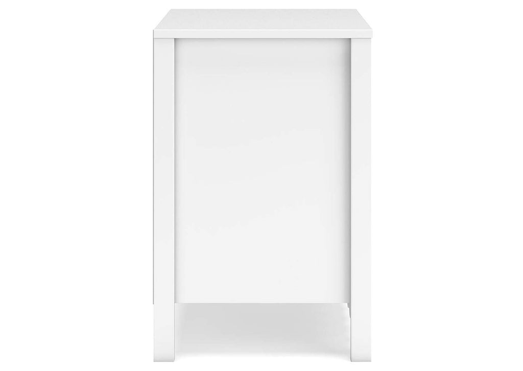 Hallityn Nightstand side view