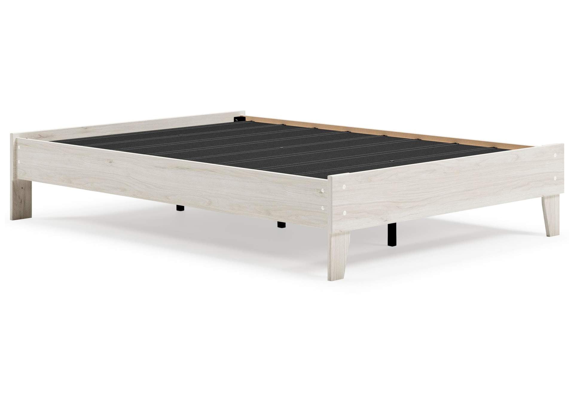Socalle Full Panel Platform Bed angled view