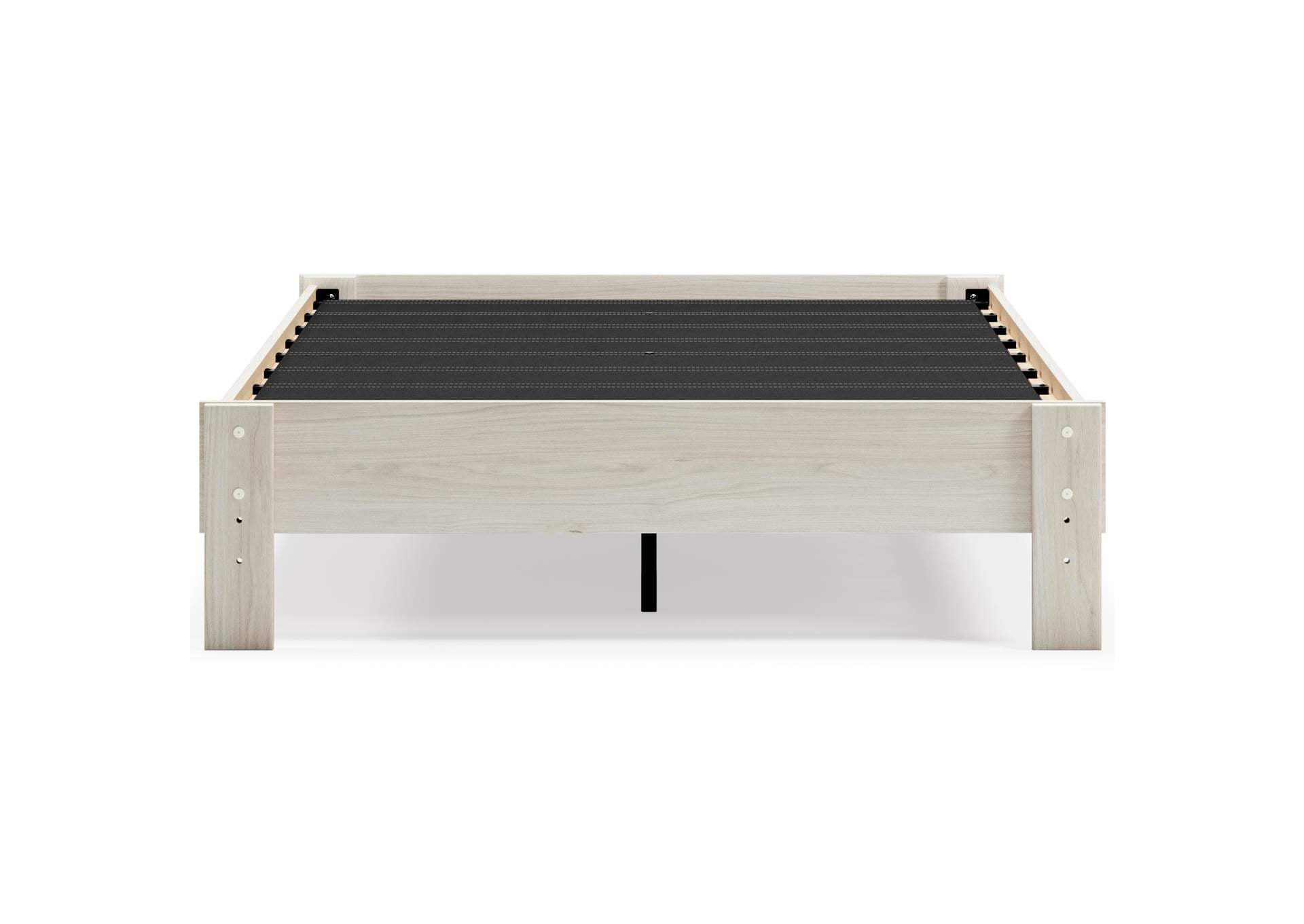 Socalle Full Platform Bed with Chime 10 Inch Firm Memory Foam Mattress