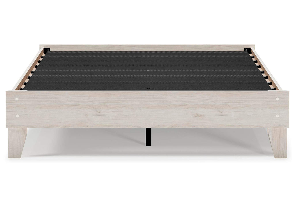 Socalle Queen Platform Bed and 2 Nightstands