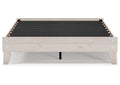 Socalle Queen Platform Bed and 2 Nightstands