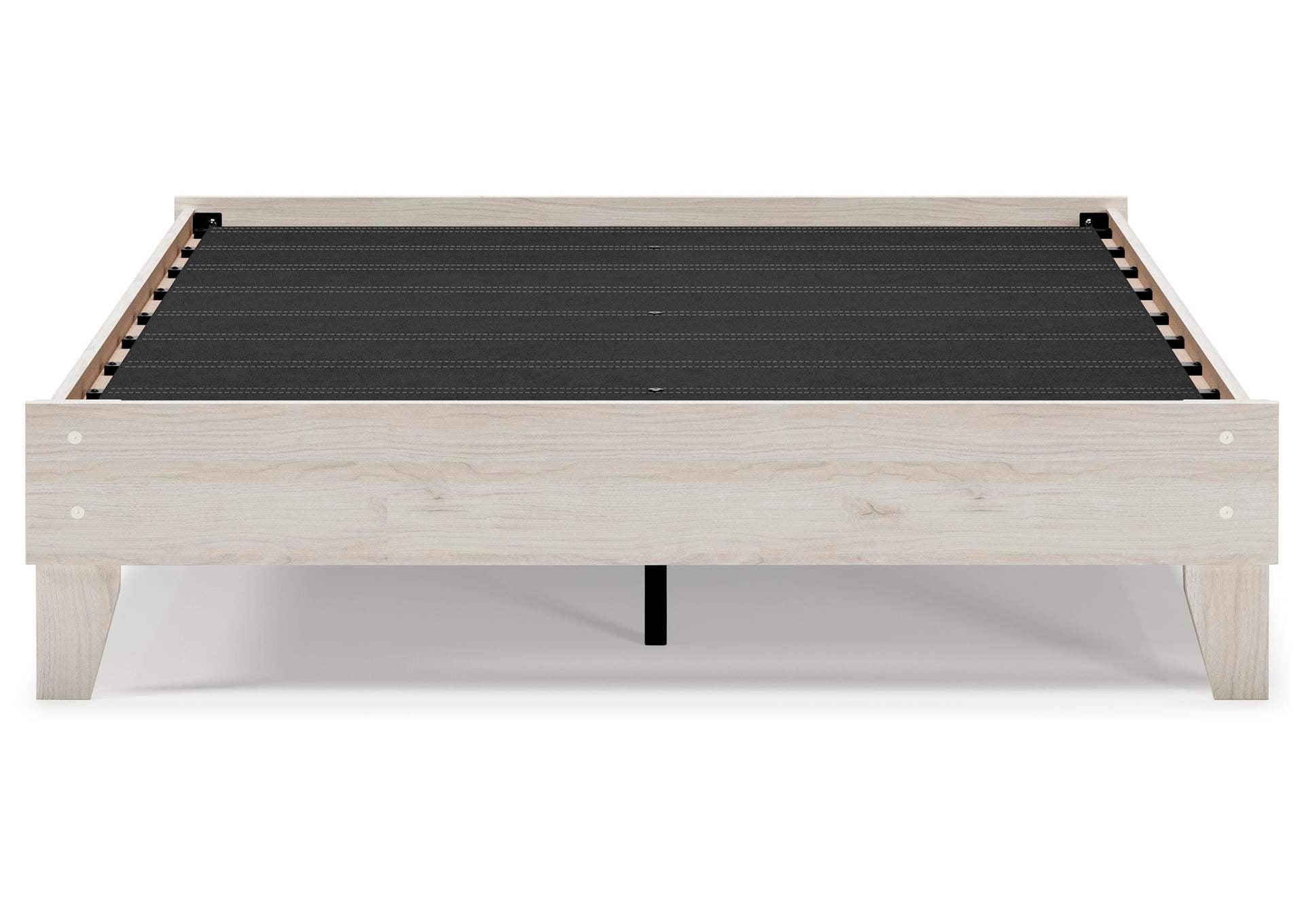 Socalle Queen Platform Bed and 2 Nightstands