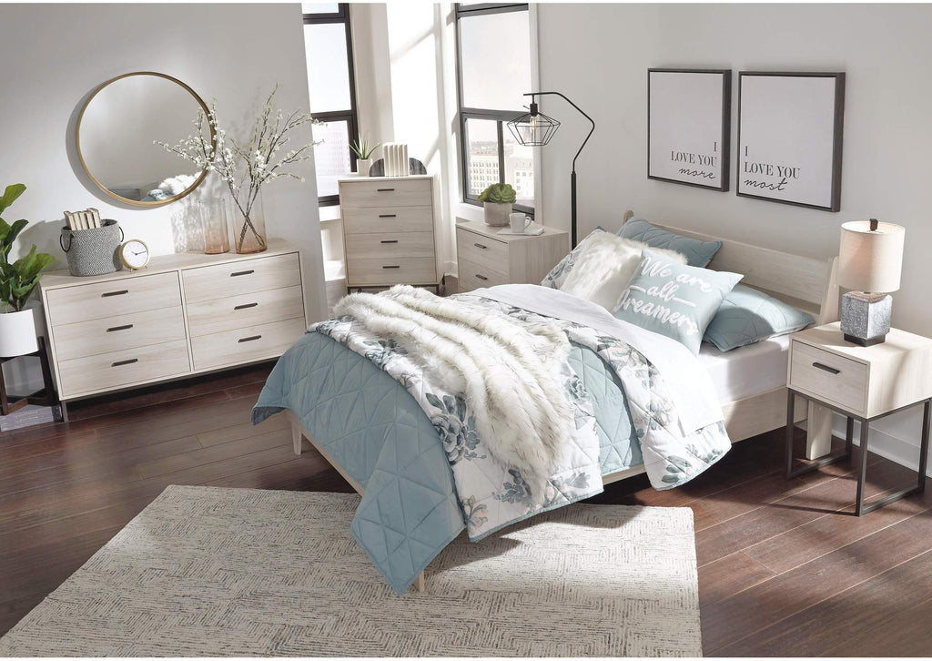 Socalle Full Panel Platform Bed