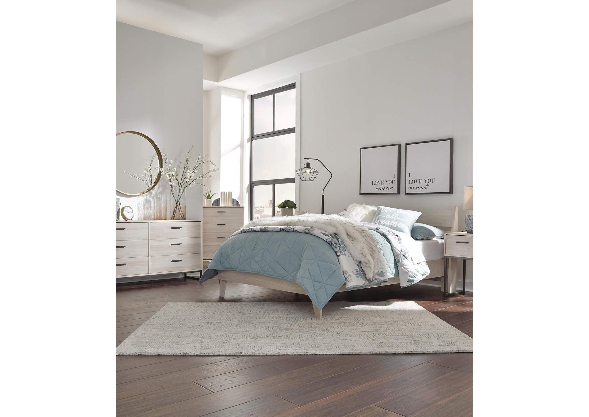 Socalle Full Panel Platform Bed