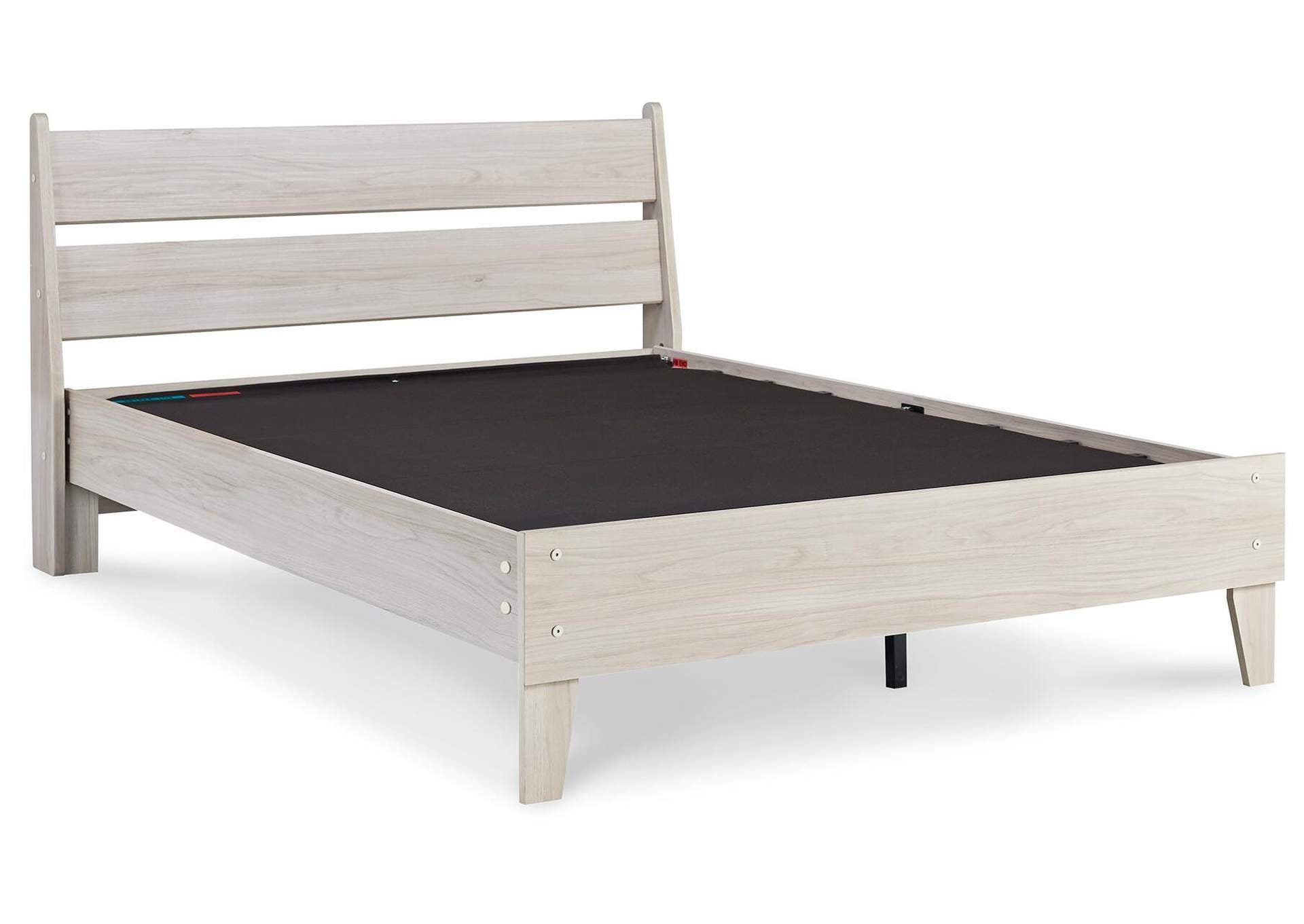 Socalle Full Panel Platform Bed angled view