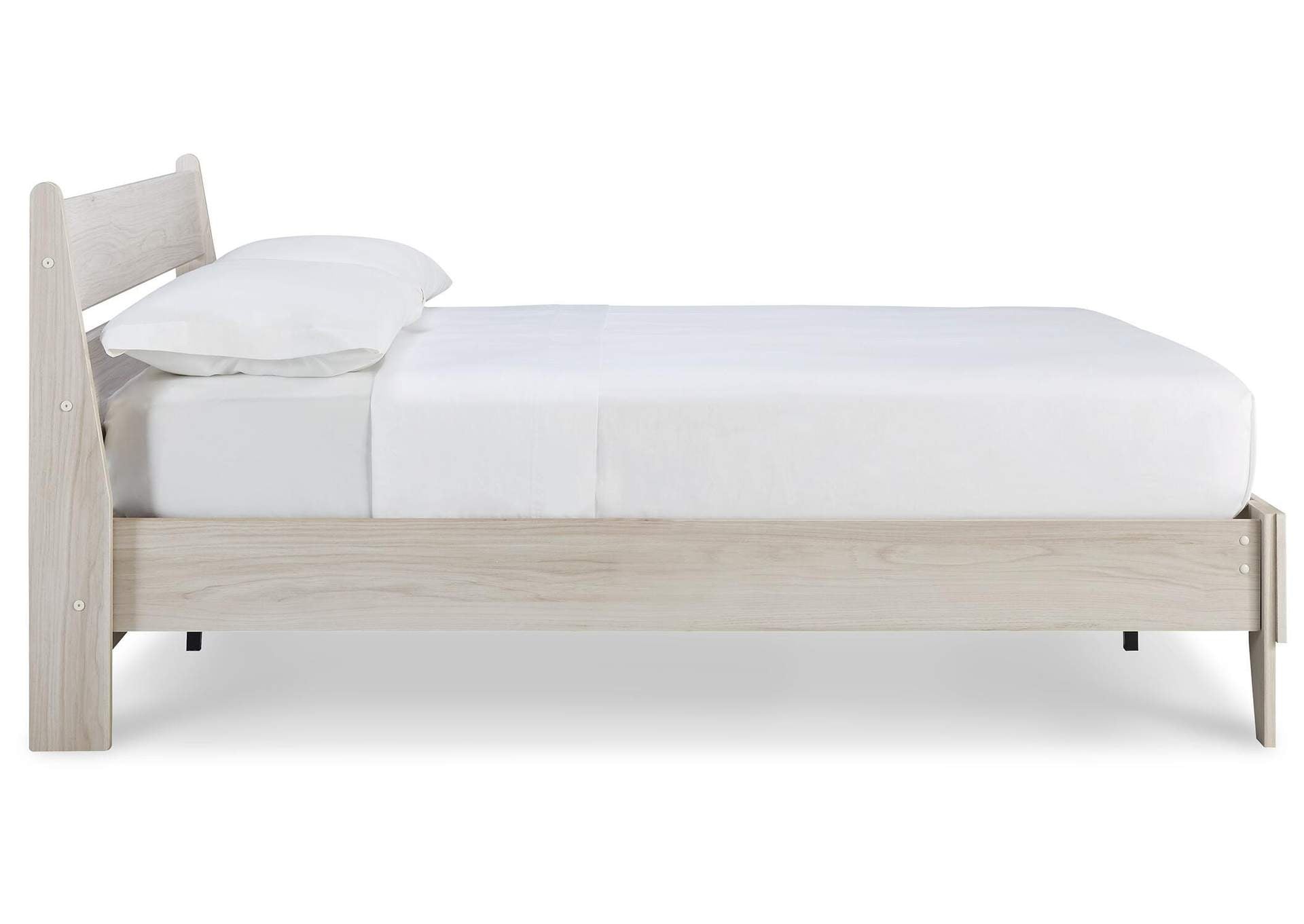 Socalle Full Panel Platform Bed side view