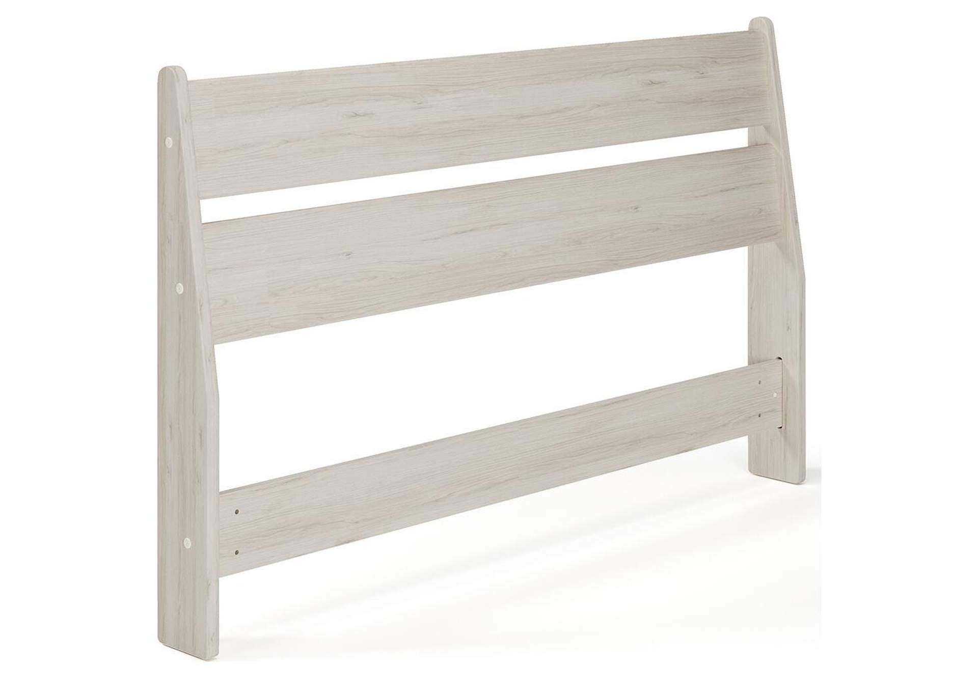 Socalle Full Panel Platform Bed angled view