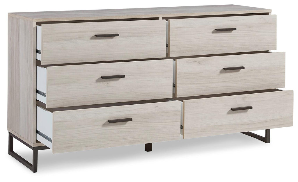 Socalle Dresser in Light Natural, open view