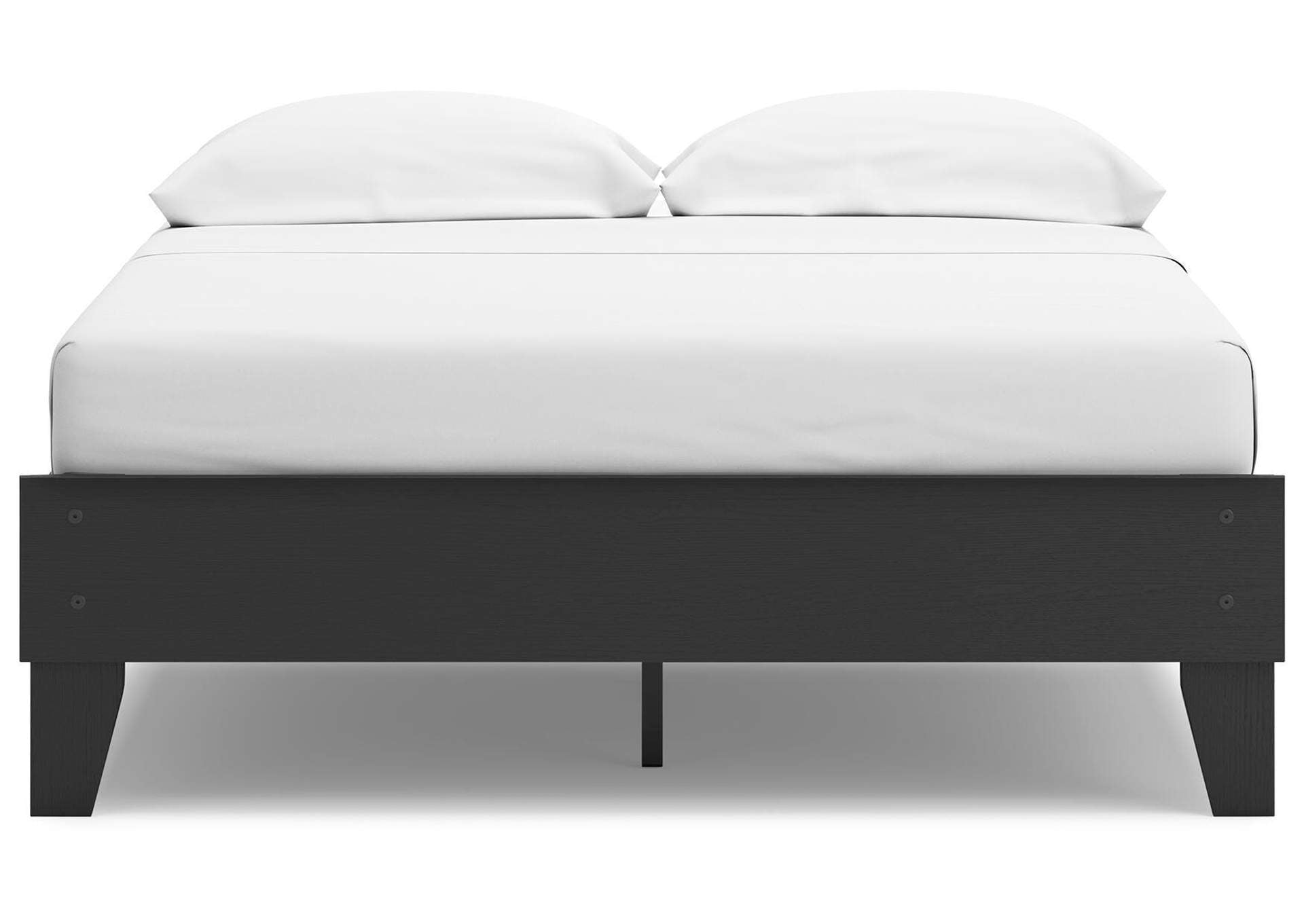 Socalle Full Platform Bed, Dresser, Chest and 2 Nightstands front view