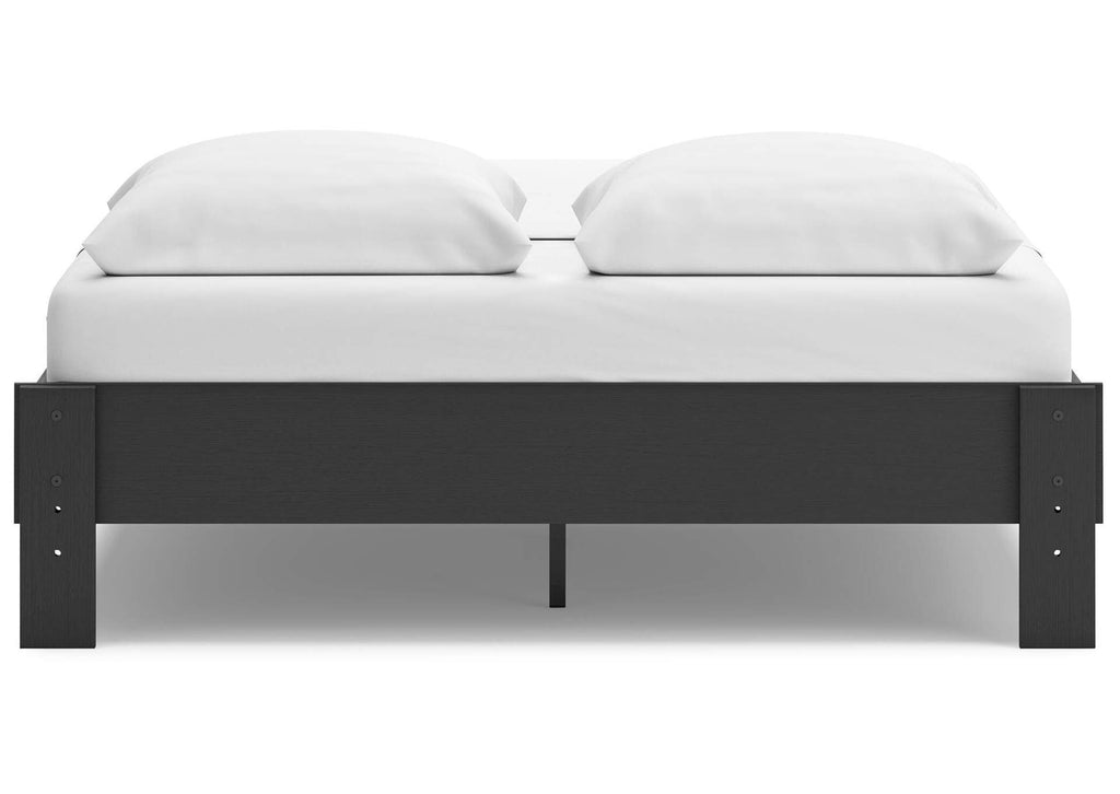 Socalle Queen Platform Bed and Dresser