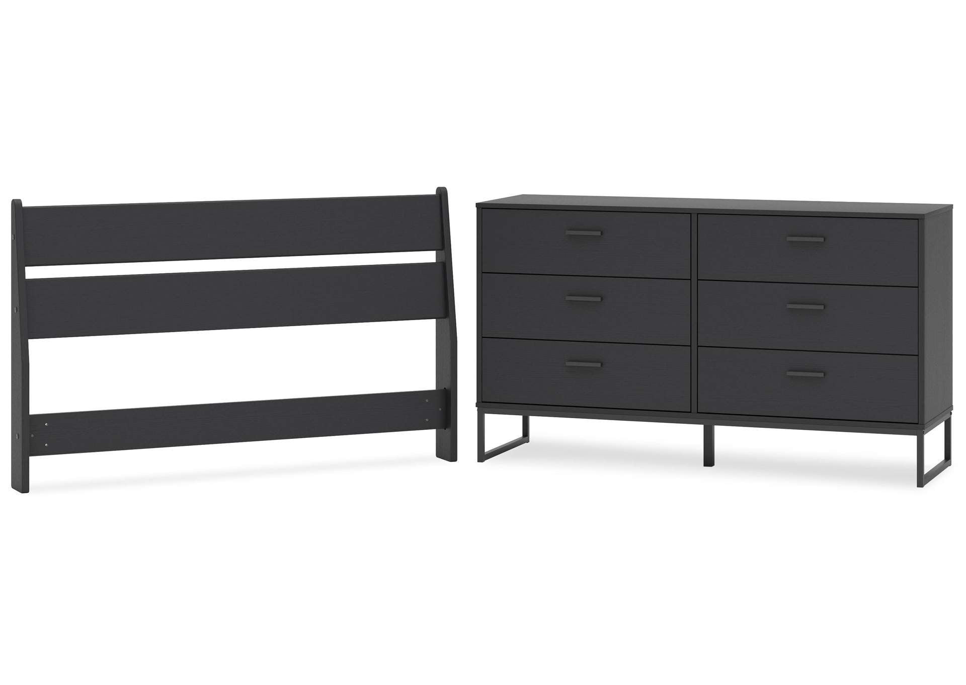 Socalle Full Panel Headboard and Dresser