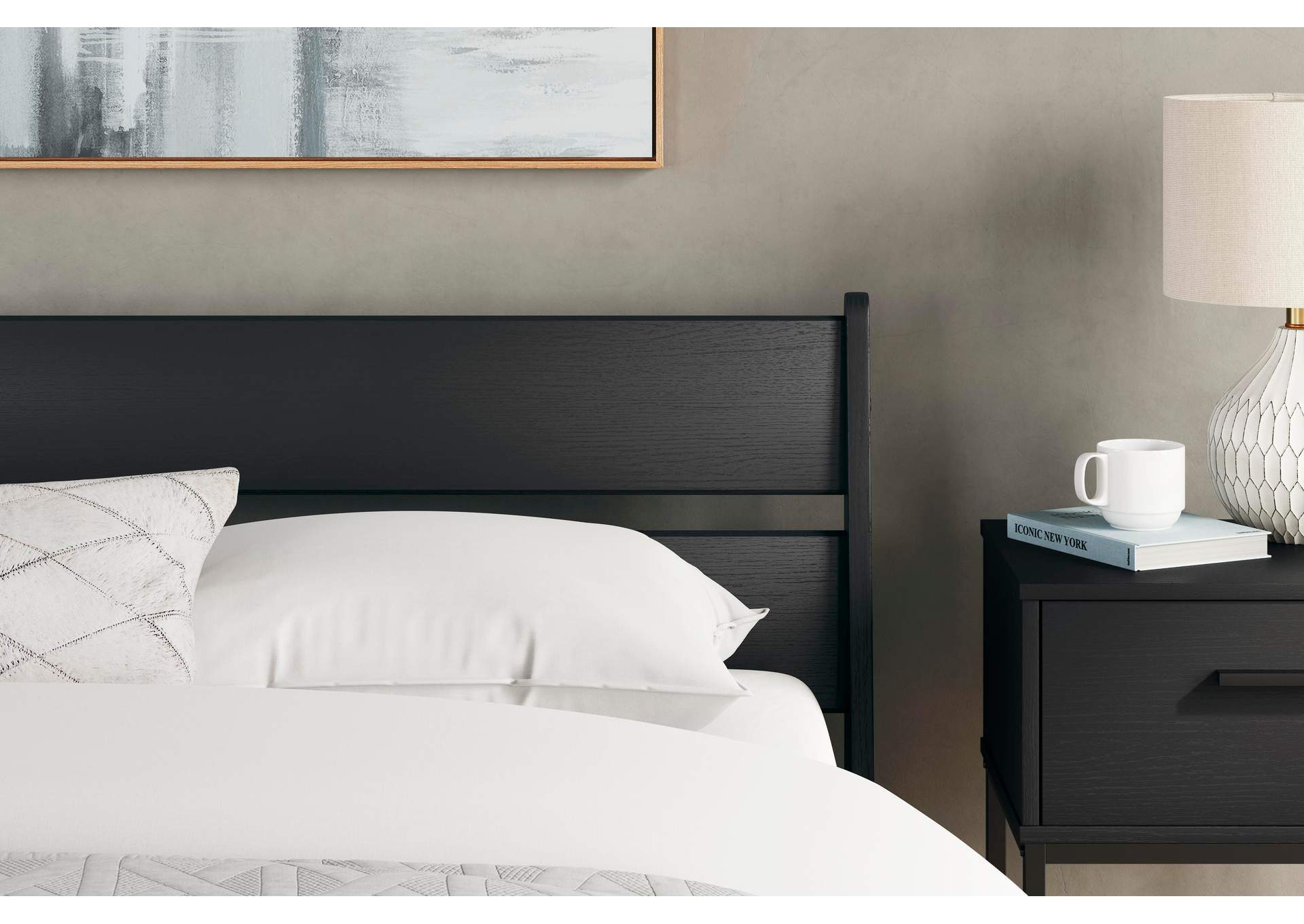 Socalle Queen Panel Headboard, Dresser and Nightstand detail