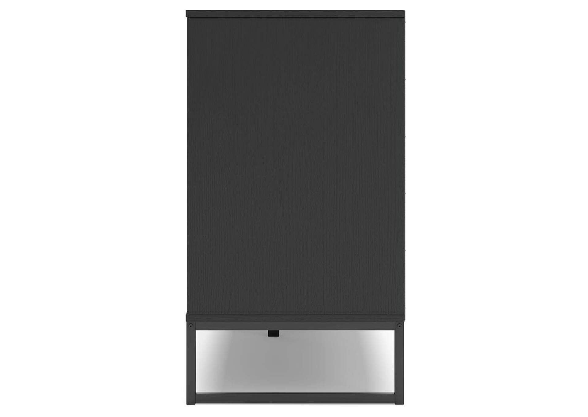 Socalle Full Panel Headboard, Dresser and 2 Nightstands side view