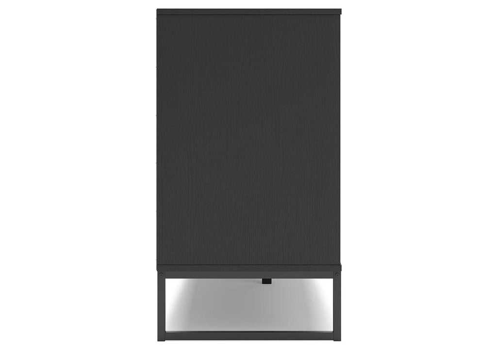 Socalle Twin Platform Bed and Dresser side view